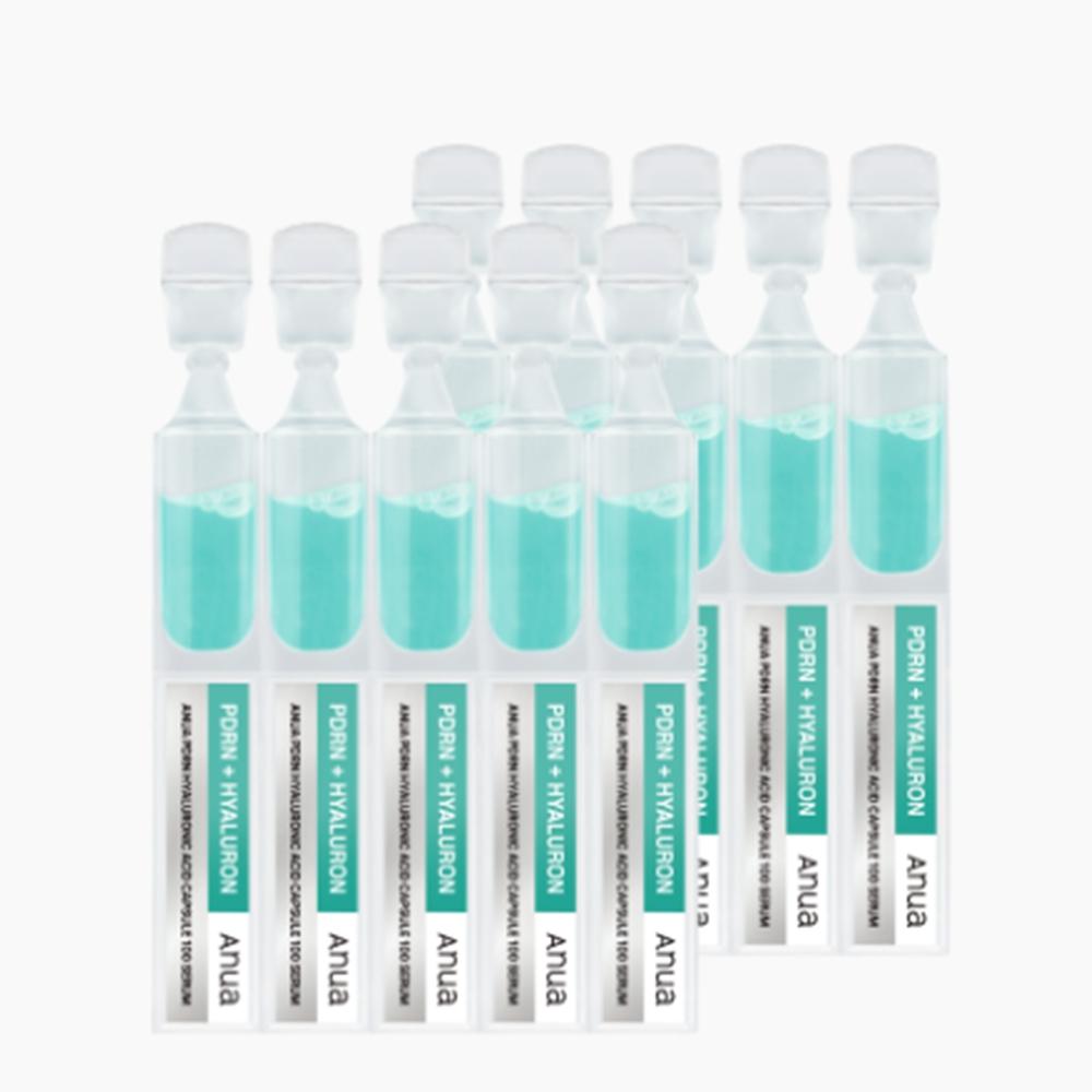 Anua PDRN Hyaluronic Acid Capsule 100 Serum 1ml × 10ea