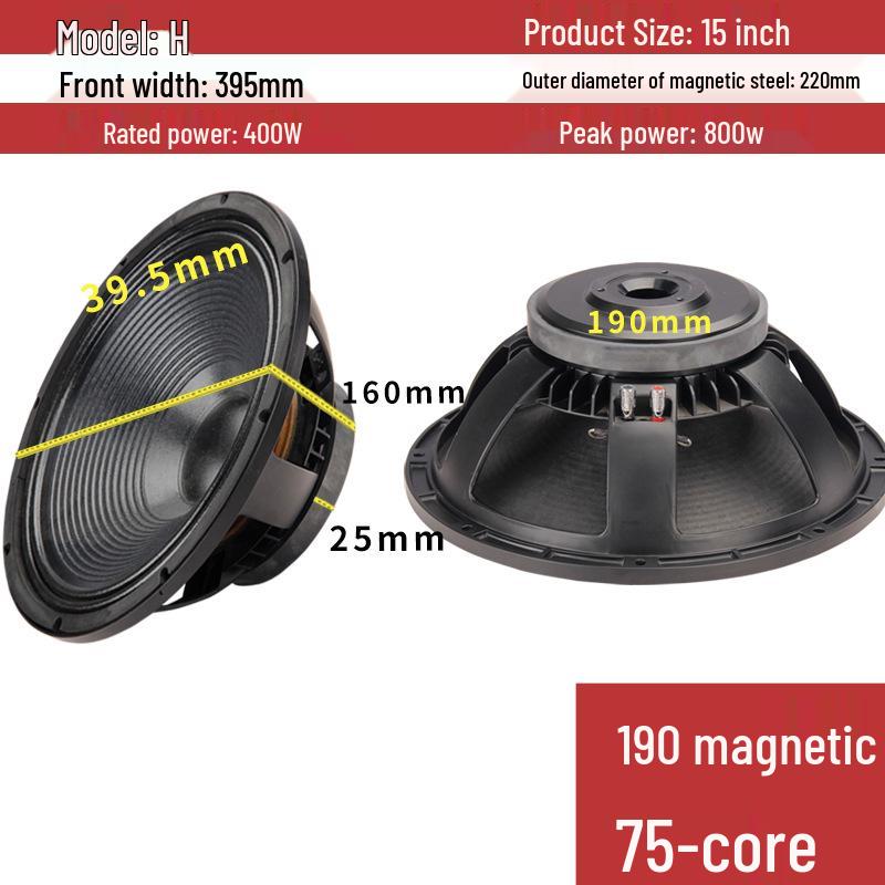 10, 12, 15, 18-inch KTV Subwoofer & Mid-bass Treble Pro Home Audio Speaker