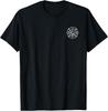 Thin Red Line Firefighter Fire Dept. Axe Design Patriotic (Front & Back) T-Shirt