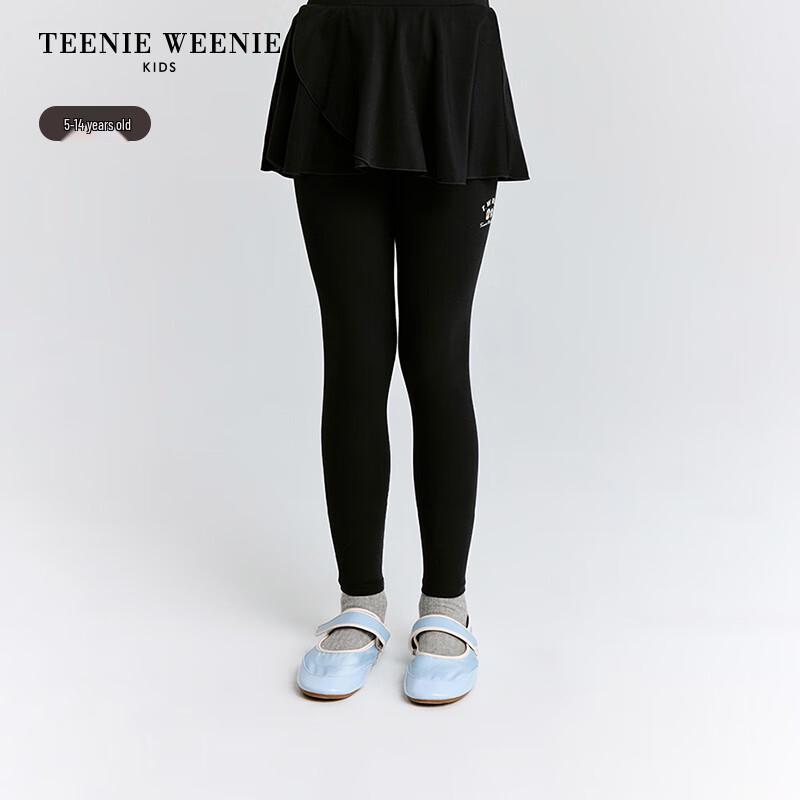 Teenie Weenie Kids 2025 A/W Girl's Faux Two-Piece Skirt Leggings