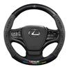 Lexus Steering Wheel Cover: Genuine Leather & Suede for UX, NX, RX, LX, CT