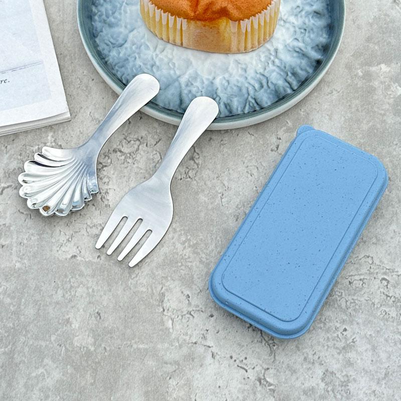 Kurzer Griff Muschelform Eisportionierer Gabel Edelstahl Zucker Salz Löffel Tee Kaffee Dessertlöffel Küchen Gewürzschaufel