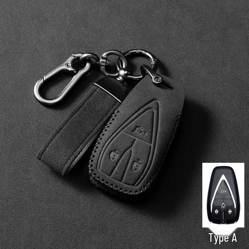 Changan Deep Blue S7 Key Case SL03 - Full Wrap Buckle Shell for Interior Decoration, Double Ring Design