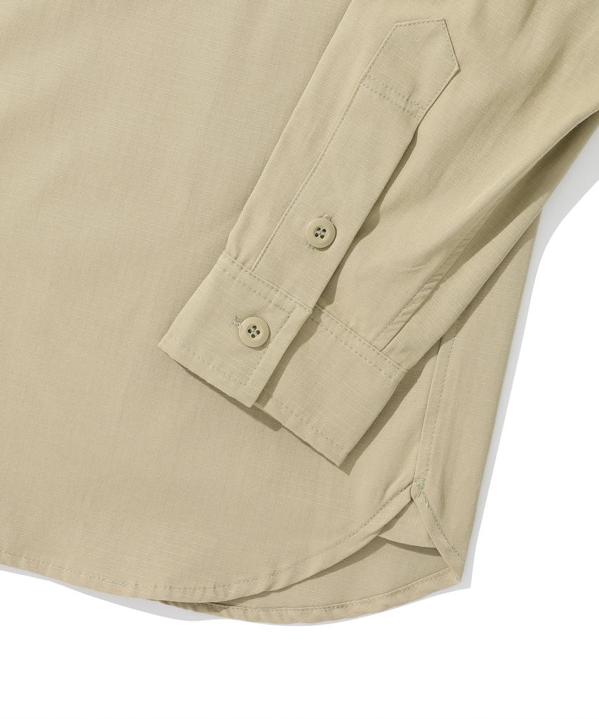 COLUMBIA UNIVERSITY M-Label Pocket Uniform L/S Shirts Heritage Beige