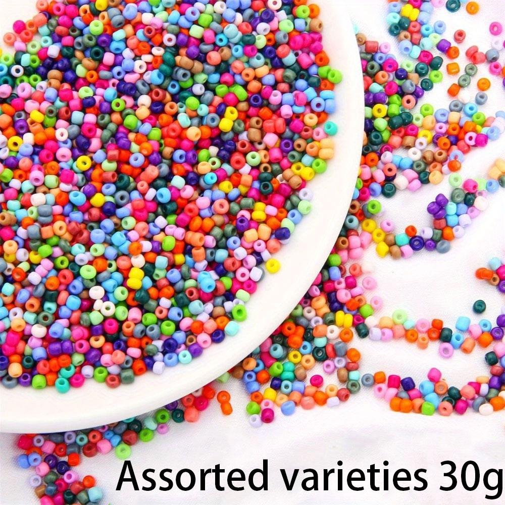 

30/50/100 г Богемный стиль для отпуска, случайные смешанные цвета, акриловые рисовые бусины, сделай сам, браслет, ожерелье, серьги 30g разноцветный