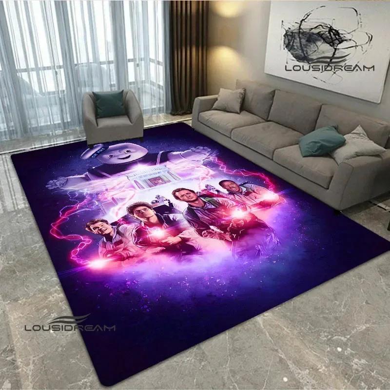 3D G-Ghostbusters Cartoon printed carpet living room bedroom carpet non-slip door mat area rug Home room decor birthday gift