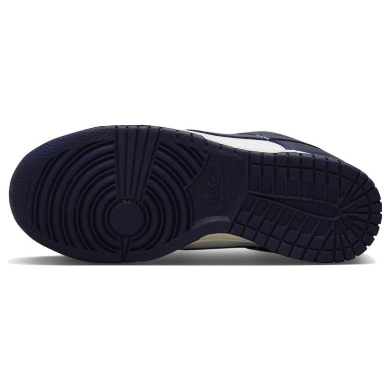Nike Dunk Low 'Midnight Navy White' Women's Skate Shoes Sneakers FN7197-100