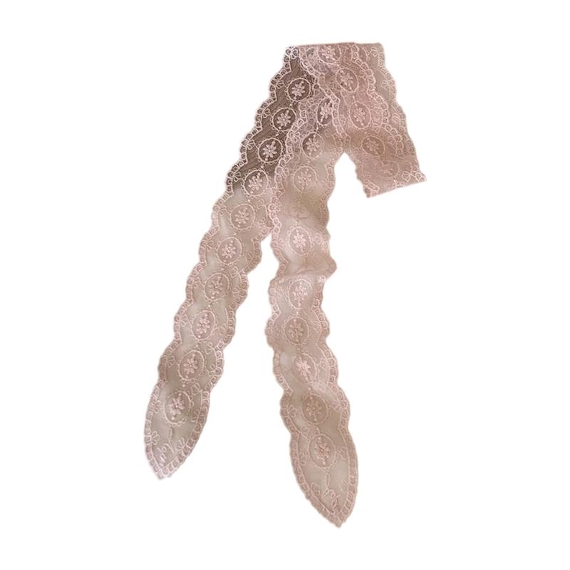 

Модная Длинная Лента для Головы с Вышивкой, Повязка на Волосы, Декоративный Шарф на Шею для Офисной Вечеринки или Мероприятия на Открытом Воздухе розовый