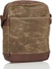 Lee Crash Mini Shoulder Bag with Paraffin Large Town Khaki Coating, Box, Multifunctional, Lightweight, Capacity, Casual, 320-4030-52,