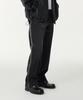Prey Side Loose Straight Denim Pants [Washed Black]