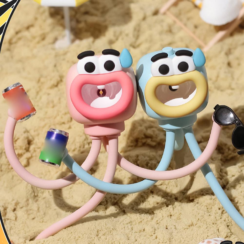 Mini LED Night Light Cute Octopus Portable Reading Desk Lamp Desktop Ornament Bedroom Table Lights Children Holiday Gifts