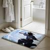 VVagabond Manga Anime Floor Mat Soft Flannel Absorbent Mat Non-Slip Rug Home Bedroom Bathroom