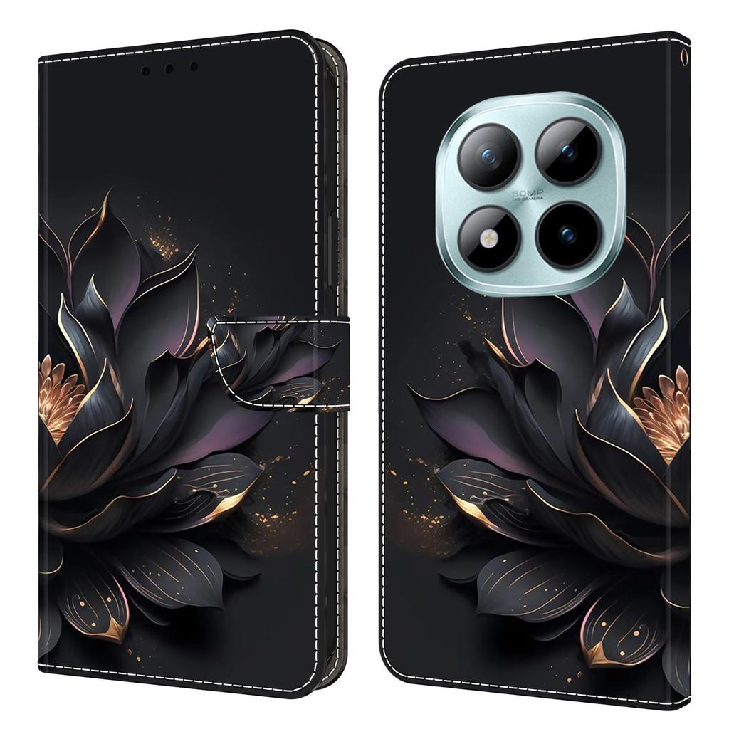 Wallet Case For Xiaomi Poco M8 5G/Redmi Note 15 5G (Global)/15 4G (Global) Magnetic Clasp 3D Pattern Leather Phone Cover