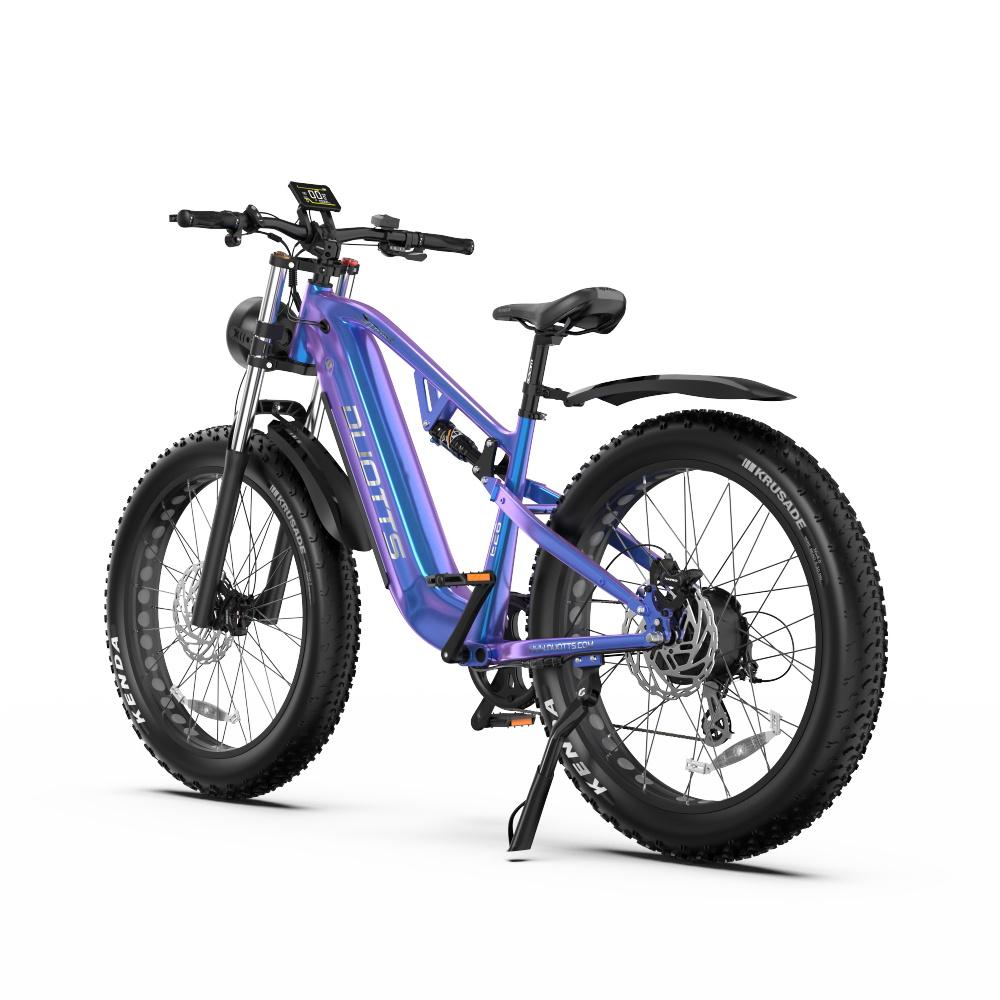 DUOTTS E26 Fat Tire Electric Bike - 48V 20Ah Samsung Battery, 80NM Torque, 55km/h Speed, 120km Range, Suitable for Urban and Off-Road Commuting