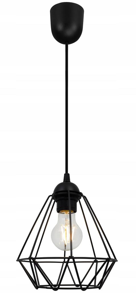 LOFT HANGING LAMP DIAMOND EDISON WIRE LED