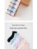 Mens & Womens Warm Odor-Resistant Graphene Mid-Calf Socks: Sweat-Absorbent, Breathable, Solid Color for Autumn & Winter