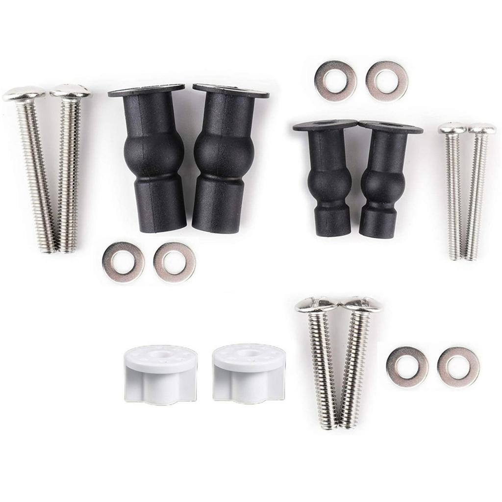 Toilet Seats Hinge Screw Toilet Seats Blind Hole Fixings Expanding Rubber Bolt Top Fix Nut for Top Mount Toilet Seats