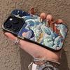 Ukiyo-e Ocean Waves Creative Phone Case For iPhone 17 Air 16 e 15 14 13 12 11 Pro Max Plus Mini SE 2020 2022 Back Cover Fundas