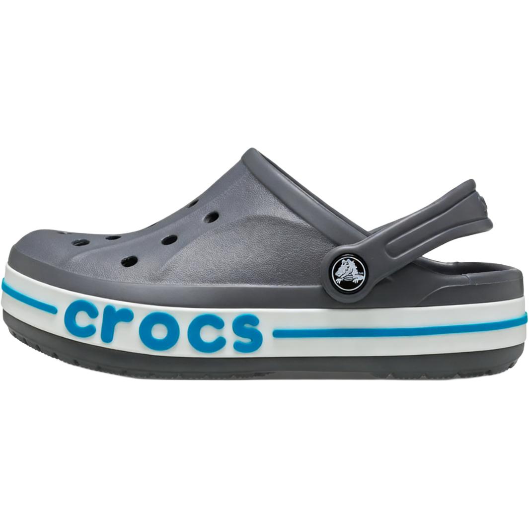 Crocs Kids  Bayaband Comfortable Versatile Waterproof Clogs Kids clogs Gray 207018-1T9 23-24
