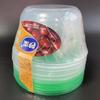 MIAOJIE Food Grade Disposable Round Containers with Lids