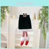 Christmas Tree Decor With Green Elf Legs Fabric For Holiday Festivities