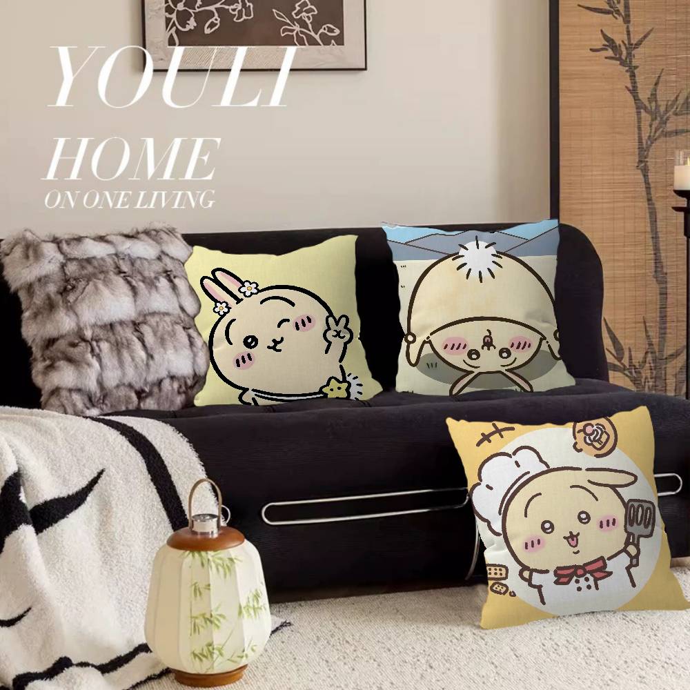 Fashion U-Usagi Cartoon Pillow Anime Pillow Sofa Bed Head Pillow Cover Cushion Cover 45x45 cm Fashion