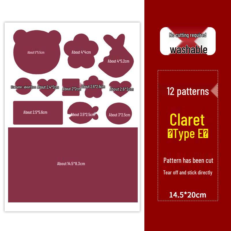 16-Color Self-Adhesive Seamless Repair Patch for Clothes and Jackets