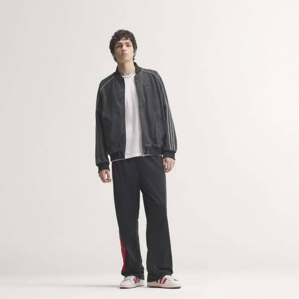 AdidaS Men S SSt Denim Bomber Jacket Ib6948