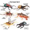 Interactive Insect Toy Set: Butterfly, Bee, Ladybug, Dragonfly, Centipede, Ant, Scorpion, Mantis, Spider
