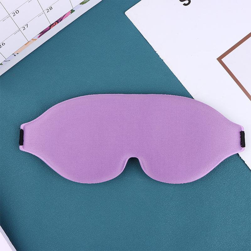 3D Sleeping Eye Mask Soft Skin-Friendly Breathable Light Blocking Eye Cover Travel Rest Lunch Break Blockout Light Eyeshade