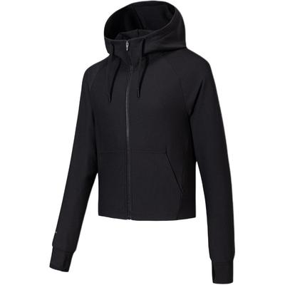 Champion All-Weather Series Zipper Solid Color Hooded Versatile Casual Jacket Women Jackets 162620702-2