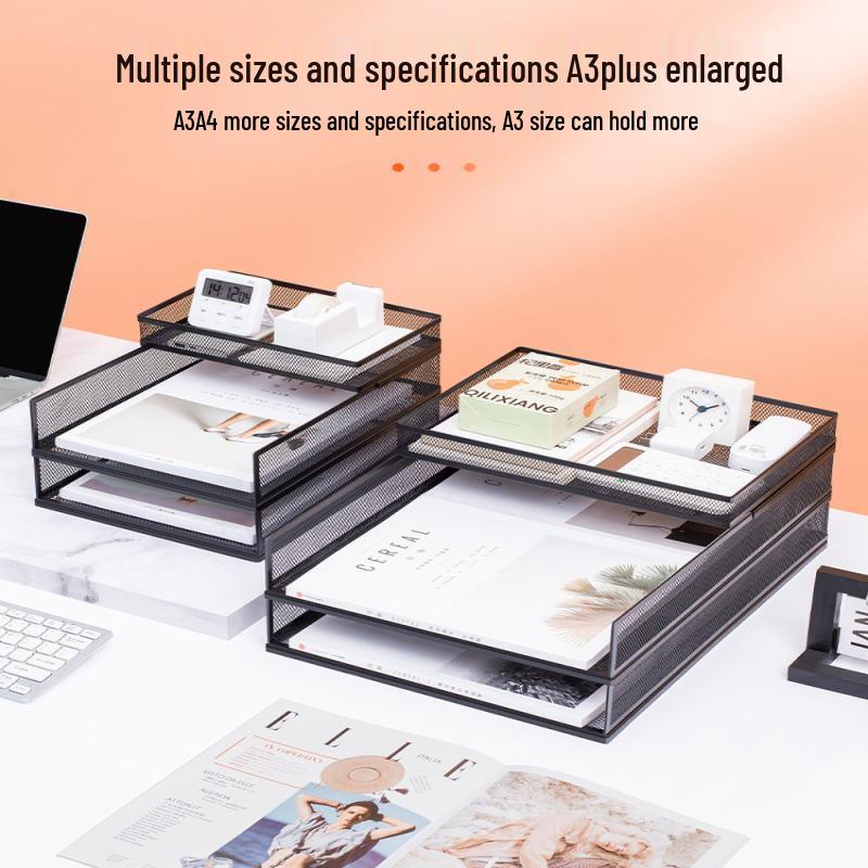 Handun A4 Metal Desktop File Organizer