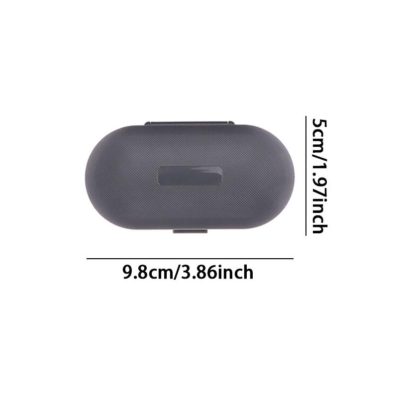 Hearing Aid Storage Box Case Plastic Silicone Hearing Aid Protective Organizer For Sound Amplifier Bte Hearing Aid Accessories