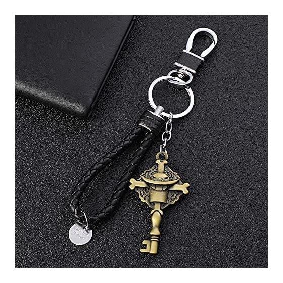 [Morydovs] 3D Alloy Keychain for One Piece Devil Fruit Straw Hat Skull Bag Charm Character Metal Alloy Popular Anime Goods Decoration Gift Collection