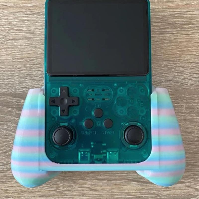 Gaming Accessories for R36S Plastic Grip Handle Controller Grip Handle Portable Ergonomic Holding Handle Gradient Color