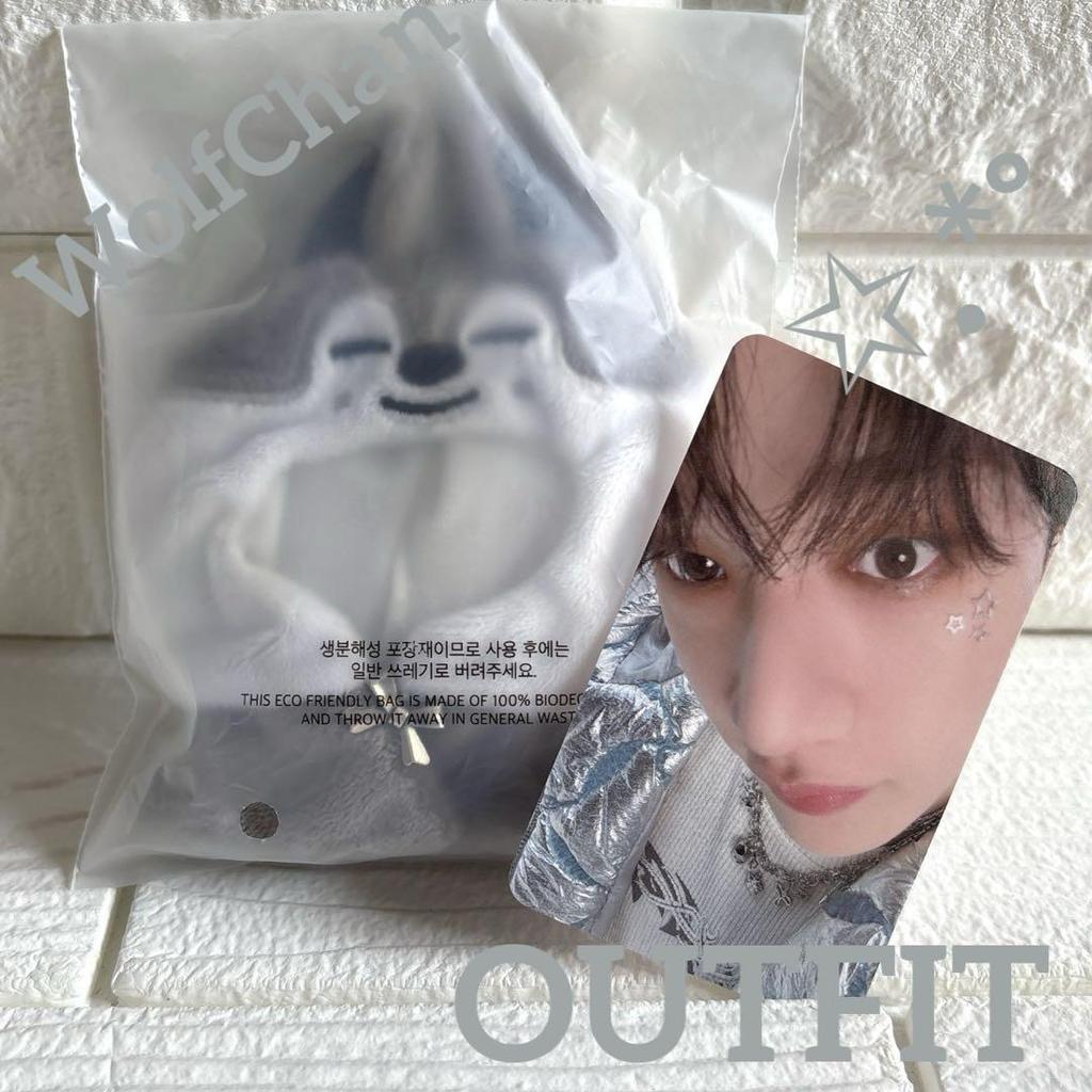 [USED] SKZOO 10cm OUTFIT SKZ 5′CLOCK Wolfchan