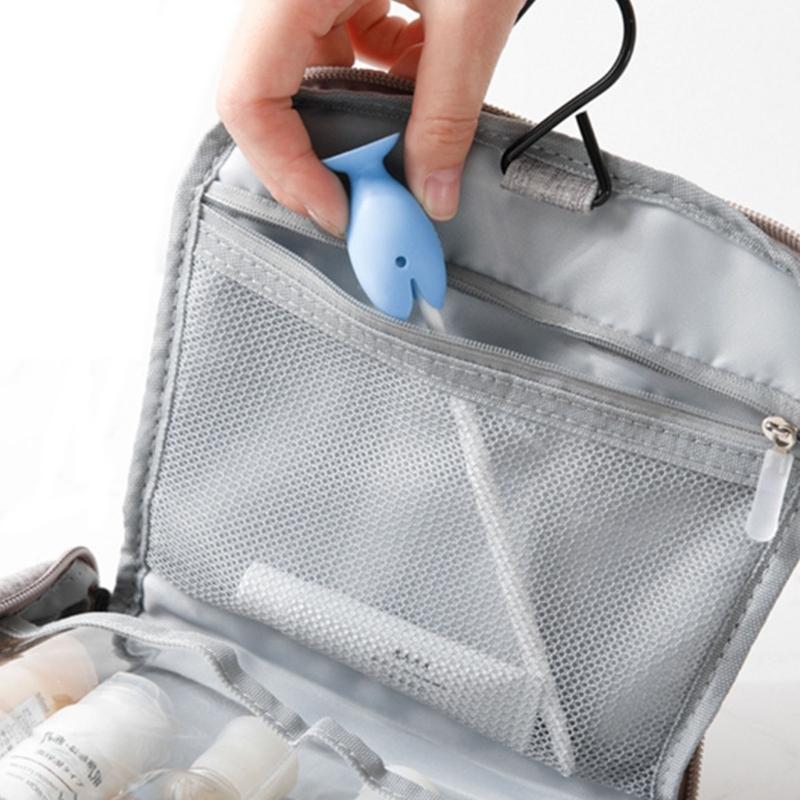 6pcs Silicone Fish Toothbrush Holder Vertical Non-slip Storage Rack Shelf for Home Dormitory Bedroom Bathroom Showerig