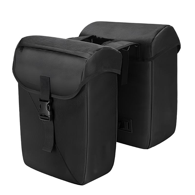 

Водонепроницаемая сумка для хранения на велосипед усиленного типа Велосипедный багажный комплект для мотоциклов Поездок Пеших прогулок Катания на лодках чёрный