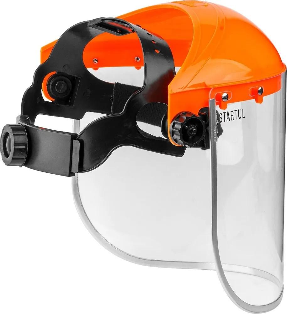 

Маска для газонокосилки, полнолицевая маска для травы, противоударная защитная маска One Size оранжевый