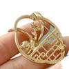 Orchid Window Pattern Brooch - Women's High-end, Premium, Small-Scale, Uncommon Brooch - Chinese-style, Pearl, High-end Pin