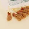 Dollhouse Miniature Cleaning Set: Broom, Dustpan, and Mop Accessories