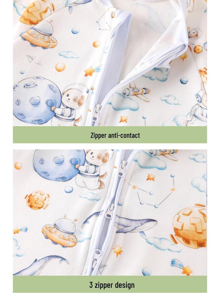 Pure Cotton Baby Romper & Sleeping Bag - Spring/Autumn Collection for Boys & Girls