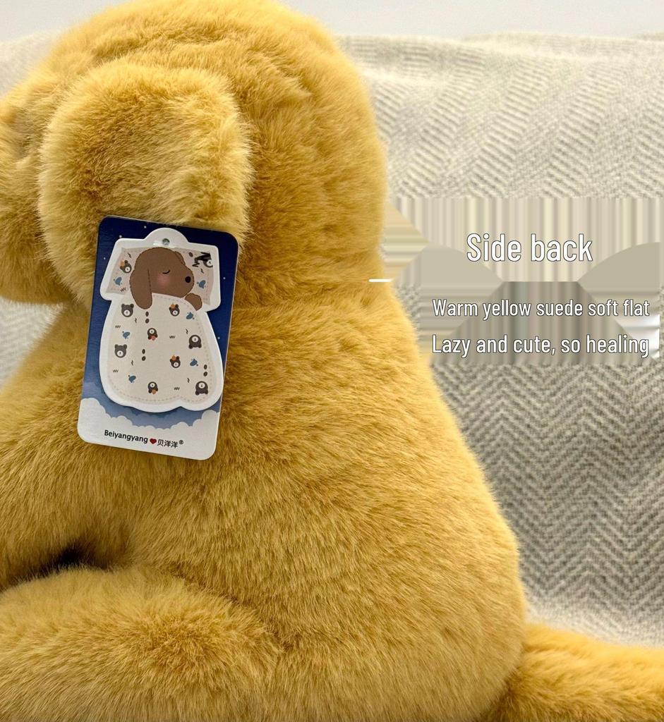 Urocza pluszowa lalka piesek - Złoty Retriever i Husky Towarzysz snu dla dzieci