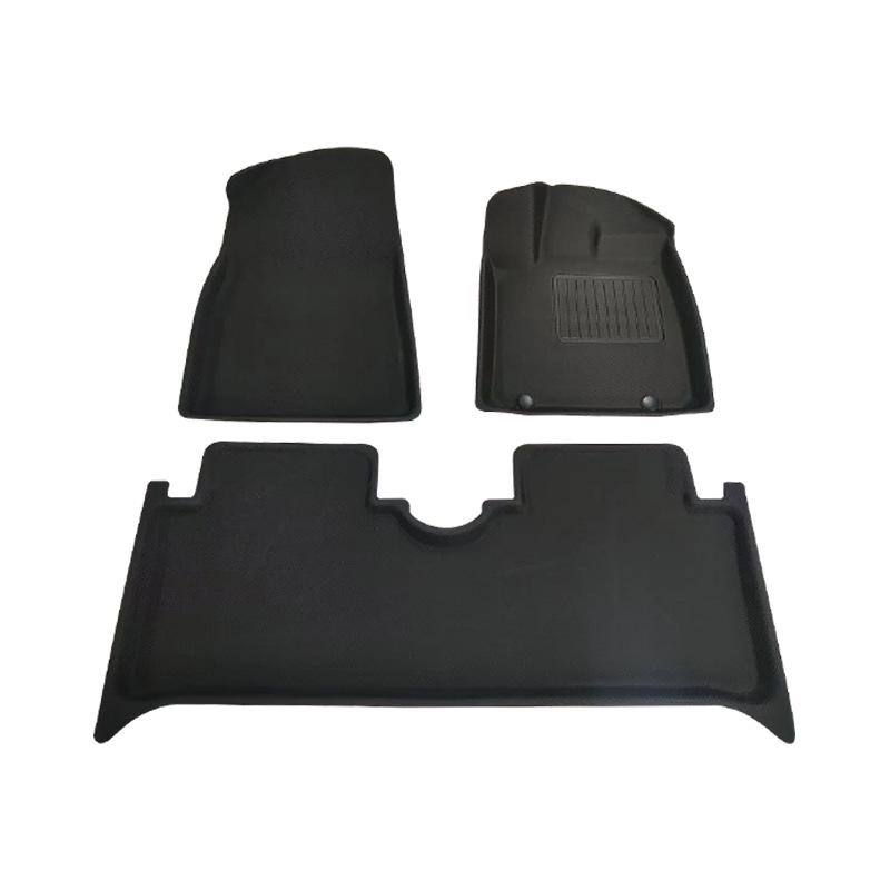 BYD Dolphin Yuan Plus RHD XPE Waterproof Floor and Trunk Mats, Wear-Resistant Backrest Pad