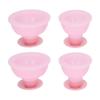 4Pcs Cupping Therapy Set Professional Vacuum Silicone Massage Cups for Scraping Moisture Absorption