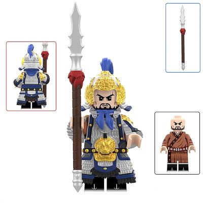 Brinquedos de Blocos de Montar de Figura de Menino Usado com Arma