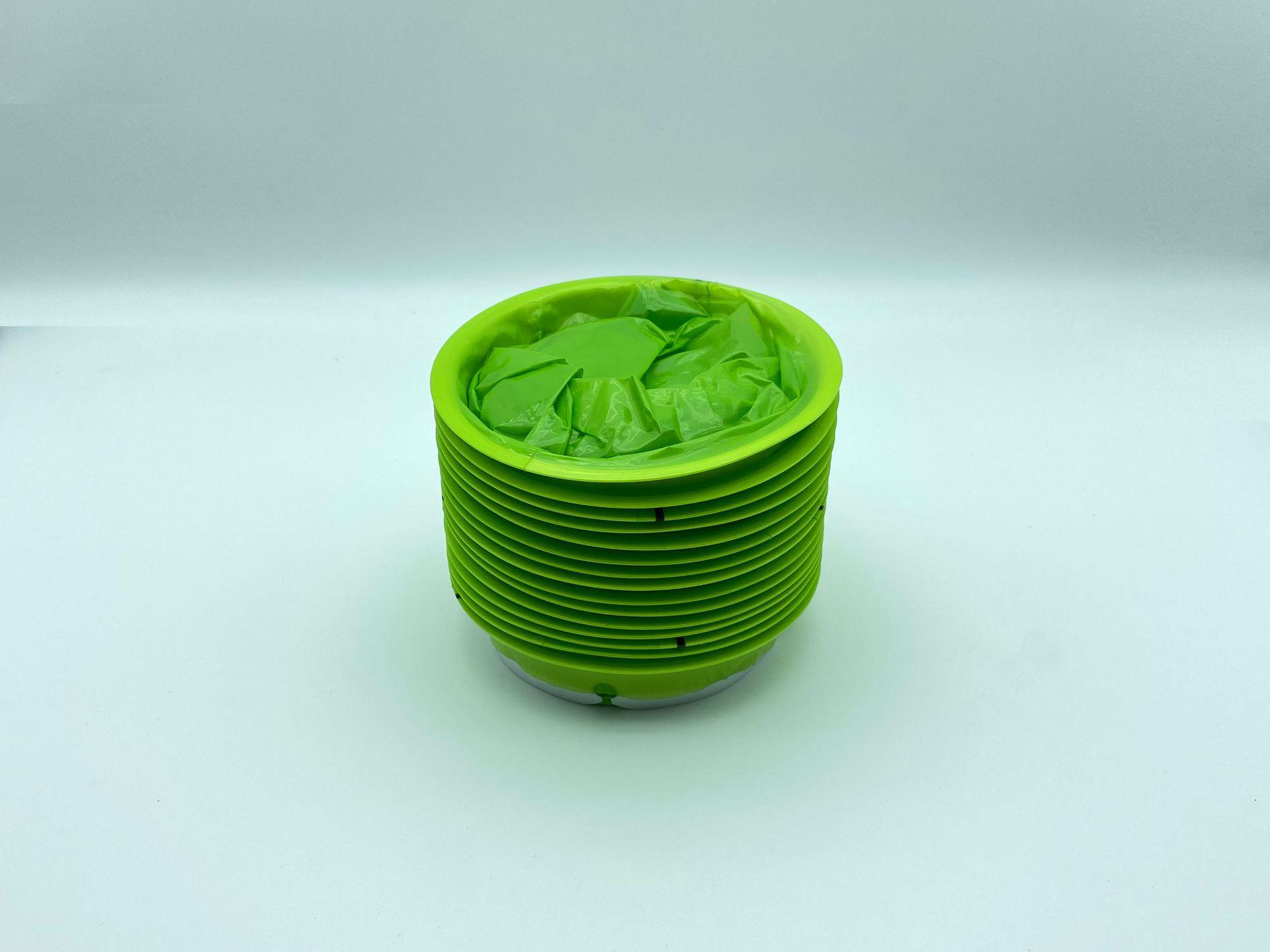 

Портативные одноразовые рвотные пакеты для беременных женщин, людей, страдающих от укачивания, и школьников 1000ml (Diameter 12.5cm) зелёный