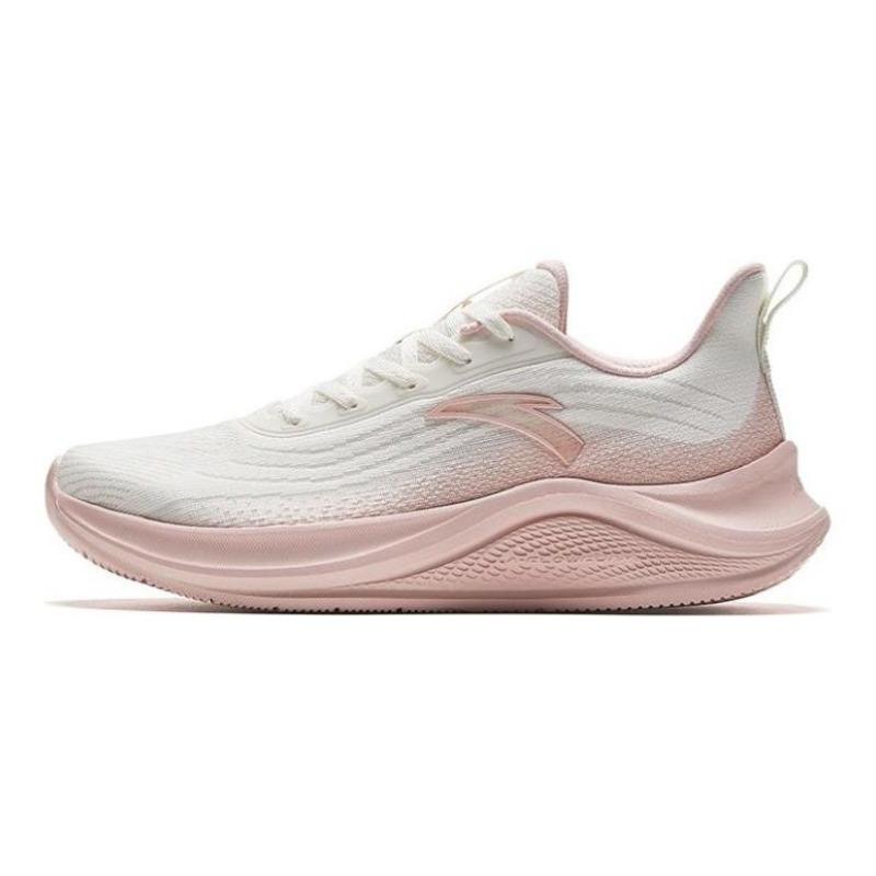 Anta Women Urban Easy Run Low Running Shoes Ivory Halo Pink 922335571-4 39