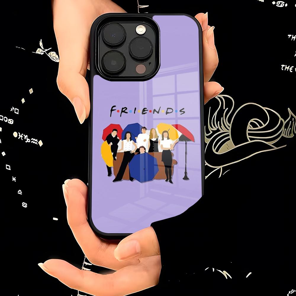 Friends TV Show Phone Case PC+TPU For IPhone 15 16 17ProMax 13 16 11 12 14 Pro Xs Max Mini Xr X Plus Cover