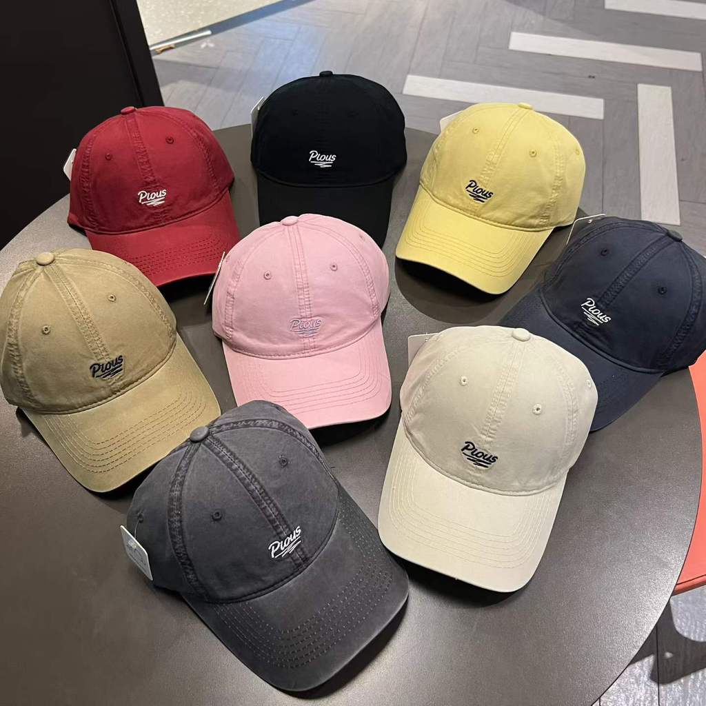 Unisex Casual Cotton Baseball Cap With Embroidered Letters For Sun Protection And Breathability